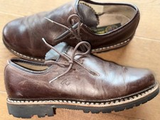 Meindl Haferlschuhe aus Echtleder – Braun – Größe EU 42,5 / UK 8,5