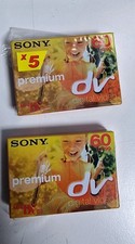 SONY Premium Mini DV Kassetten Video 60 Min SP/90 Min LP NEU OVP Camcorder