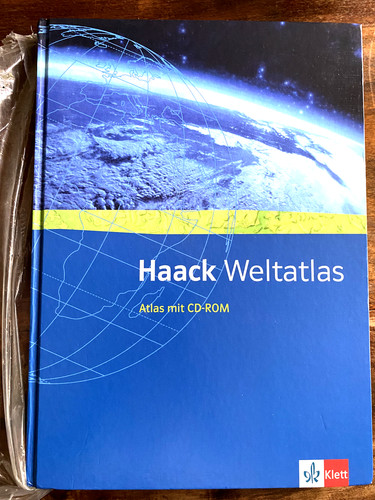 Haack weltaltlas atlas - weltaltlas,