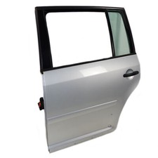 Tür hinten links VW Touran 1T1 1T3  LA7W reflexsilber metallic
