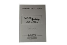 Betriebsanleitung lanz bulldog - betriebsanleitung,