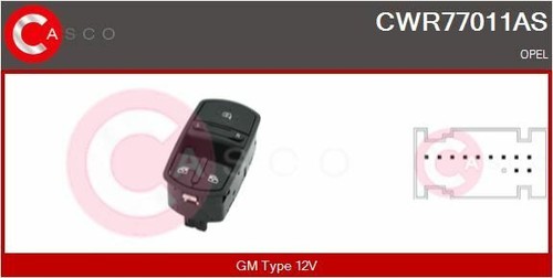 Fensterheberschalter für opel - für,