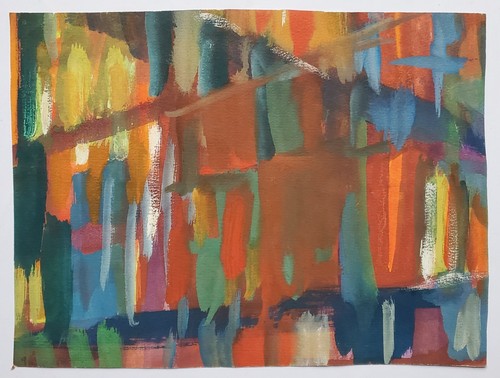 Gemälde aquarell tusche - gemälde,