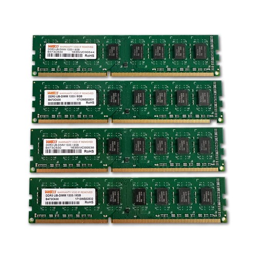 Waris 8gb 2rx8 pc3 10600 - 4x,