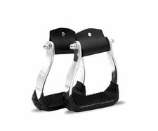 Westernsteigbügel ALU Western Steigbügel mit Leder 015/043