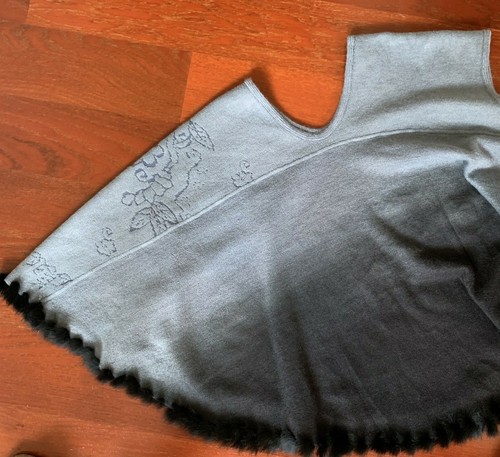 Strickponcho poncho cape - poncho,