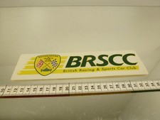 VINTAGE F1 STICKER BRSCC