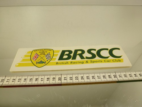 Vintage sticker brscc - vintage, f1