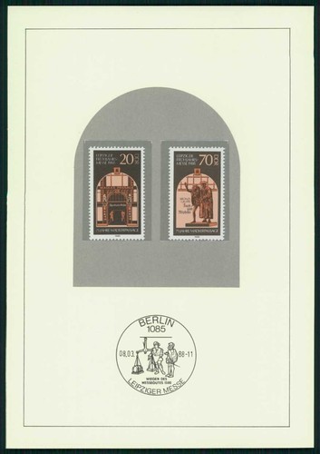 Ddr schmuckblatt 1988 - schmuckblatt,