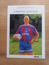 Autogramm (gedruckt) Carsten Jancker Bayern München