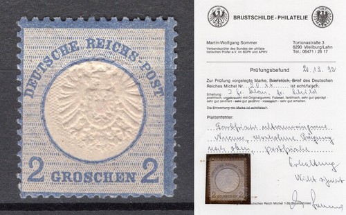 Deutsches reich 1872 - deutsches, mi.20