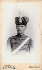 CdV Großenhain in Sachsen, Portrait, Soldat, Husarenuniform,... - 10404610
