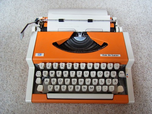 Vintage schreibmaschine unis - vintage,