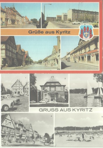 Kyritz ddr karten - ak-, x