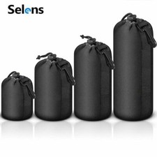 Selens Neopren Objektivtasche Objektivbeutel Köcher schützenden für Nikon Canon