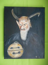 Krampus Perchten Bild 24 x 30