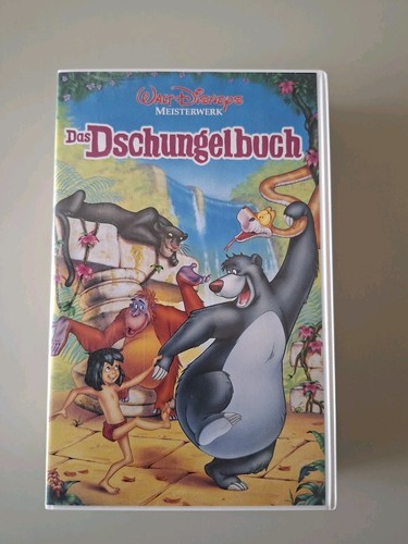 Vhs das dschungelbuch - dschungelbuch, walt