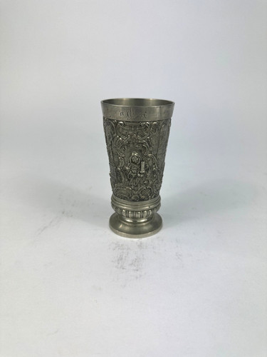 Antiker zinn kelch becher - antiker,