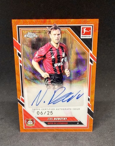 Jens nowotny auto topps - jens,