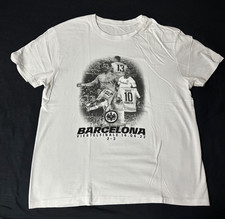 Eintracht Frankfurt T-Shirt weiß XL Barcelona Europa League