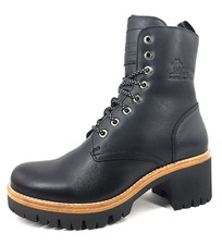 Panama Jack  Damenschuhe Stiefel Schnürer Stiefel Schwarz Freizeit
