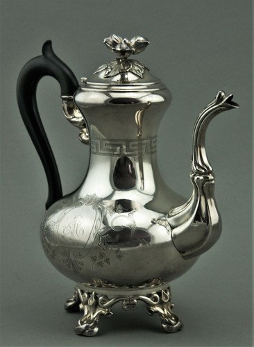 Kaffeekanne 950er silber - ,