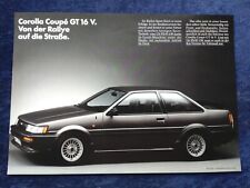 Toyota Corolla Coupe GT 16V Prospekt