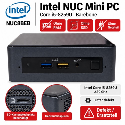 Intel nuc8beb core 8259u - nuc8beb, i5-8259u