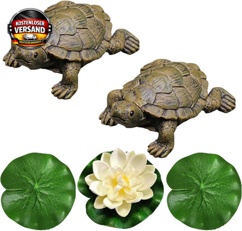Mini teich dekoset mit - teich,