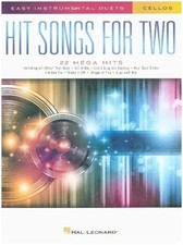 Easy Instrumental Duets Hit Songs -For Two Cellos- (Book) | Noten für Cello