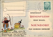 Ak Hamburg Niendorf, Reklame