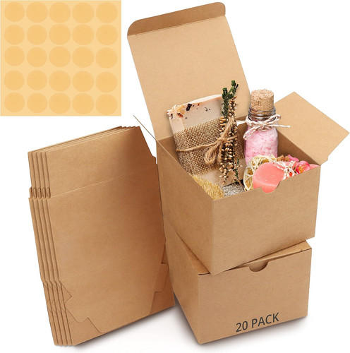 Karton geschenkboxen braun - geschenkboxen, (20