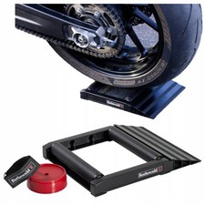 ALUMINIUM Servicerollen für das Hinterrad eines MOTORRADS, ROTHEWALD Rampe