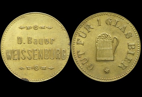 Biermarke gut für - 1, glas