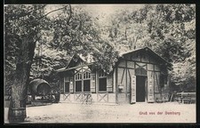 Heteborn, Gasthof Domburg, Ansichtskarte 