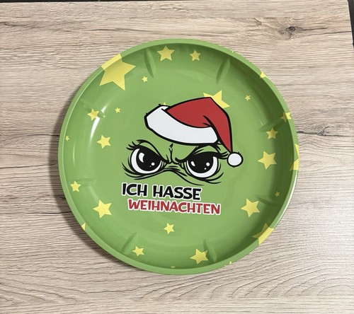 Weihnachten blech teller - blech, mit