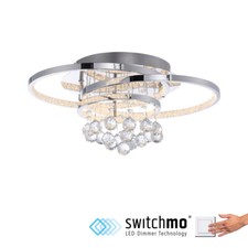 LED Deckenleuchte Kristall