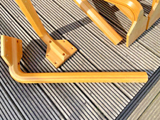 6 Füße Tischbeine Holzbeine Möbelbeine Bettfüße Möbelfüße Holzfüße 70 cm