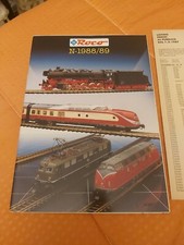 ZUGKATALOG - ROCO 1988/89 mit