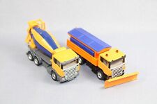 Siku 1898 Scania Winterdienst & 1896 Scania Betonmischer Siku Super-Serie 1/87
