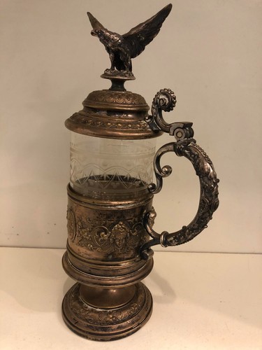 Antiker militaria bierkrug - militaria,
