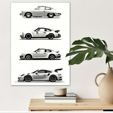 Porsche911 Poster 50x70cm