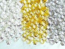 50/100 PerlenKappen 8mm Blume