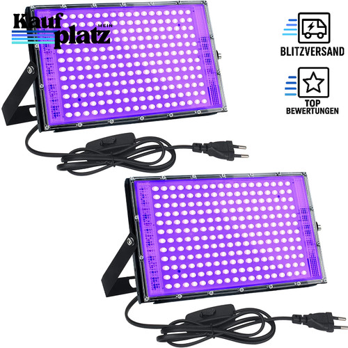 Led schwarzlicht strahler - led,