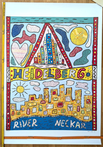Heidelberg poster kunstdruck - kunstdruck,
