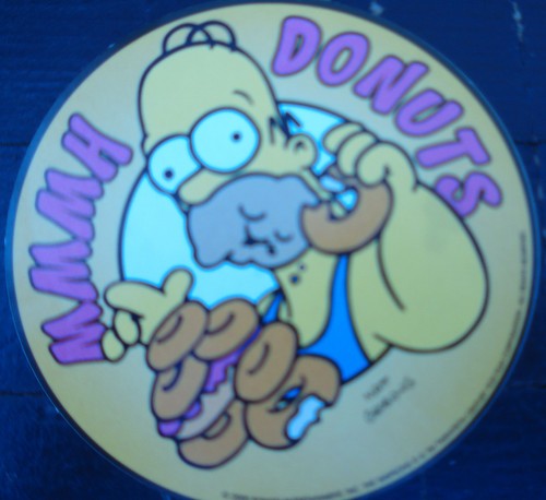 Comic sticker simpsons - comic,