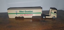 AWM H0 Mercedes Benz 3825 mit Kühl - Auflieger "Obst und Gemüse vom Niederrhein"