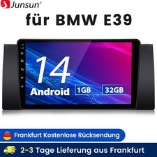 Für BMW 5er E39 7er E38 1+32GB Android 14 Autoradio GPS Navi WIFI DSP BT FM DAB+