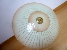 Vintage Glas Pendellampe