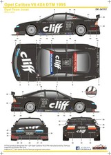 SK Decal 1/24 Opel Calibra V6